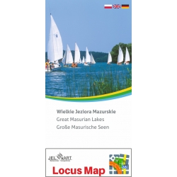 Wielkie Jeziora Mazurskie - Locus Map